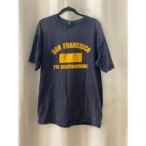 vintage FTC Skateboarding "Phys Ed" S/S shirt. size xlarge